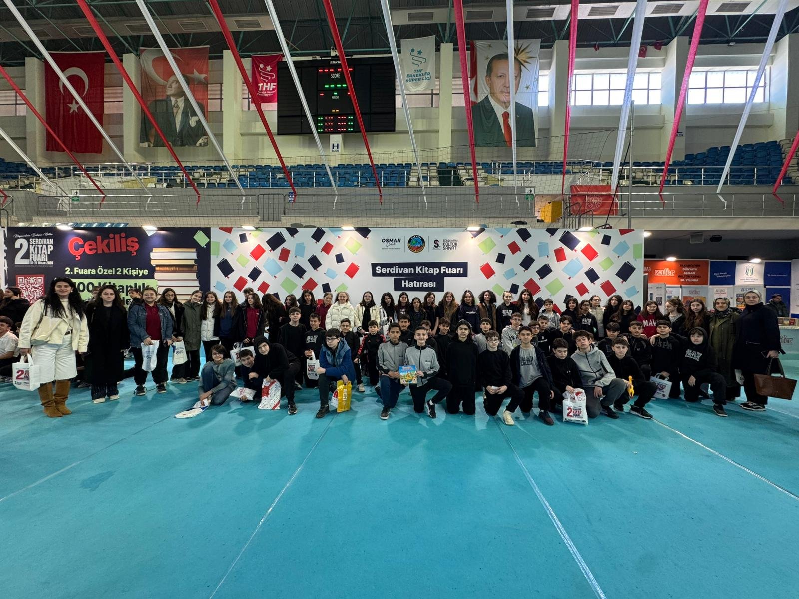 7. Sınıf Öğrencilerimiz Serdivan Kitap Fuarında