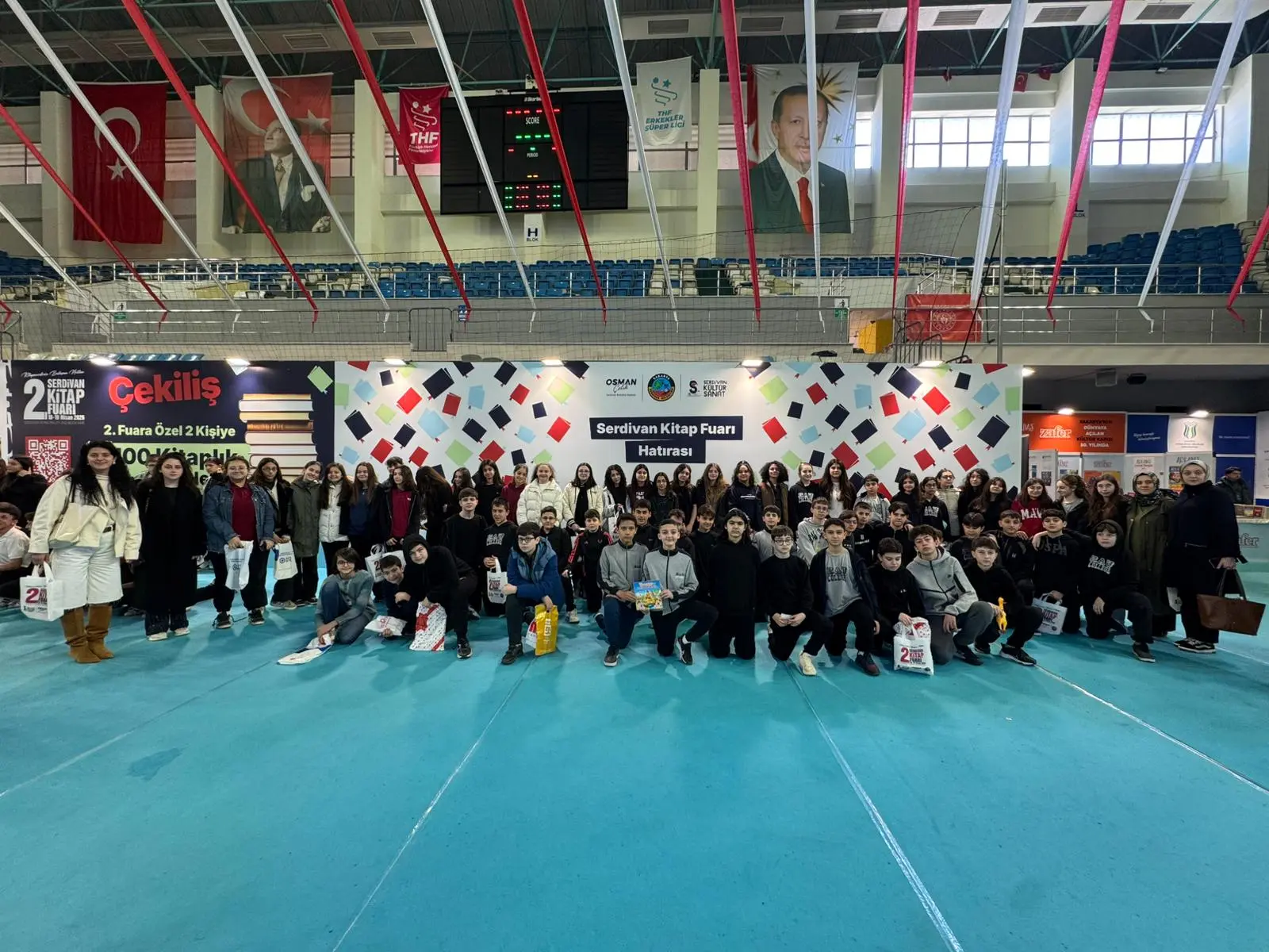 7. Sınıf Öğrencilerimiz Serdivan Kitap Fuarında