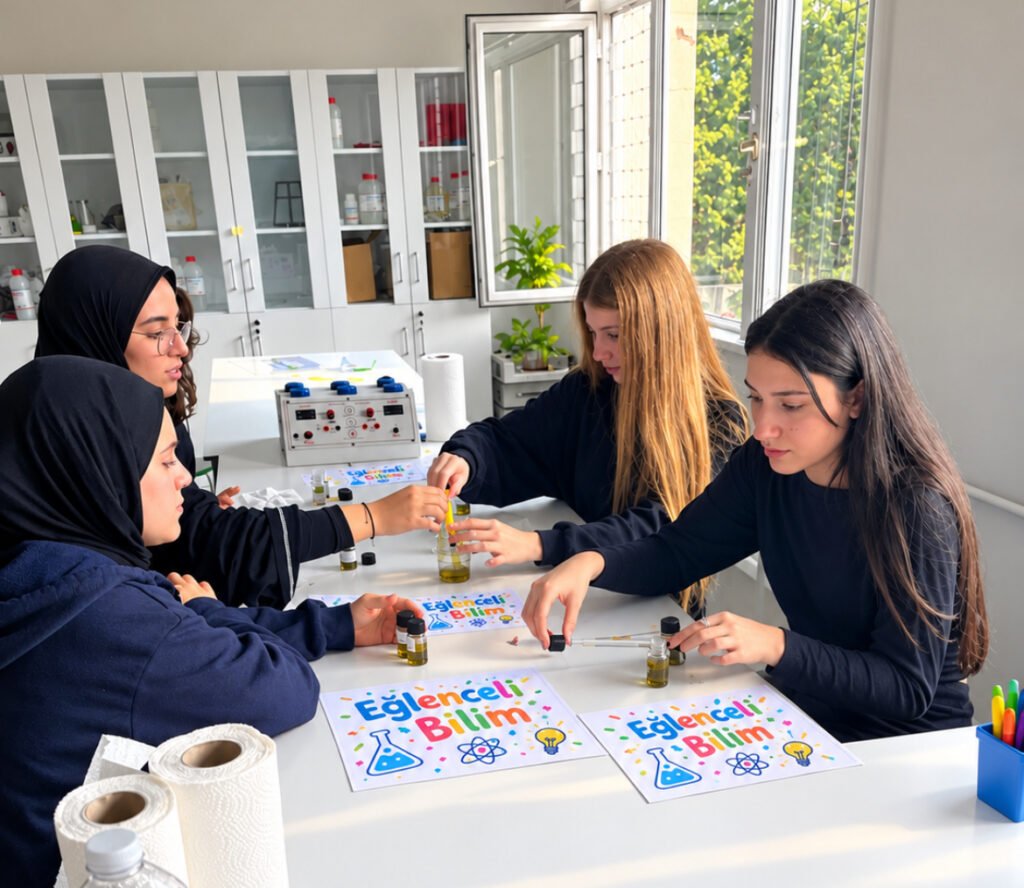 Laboratuvarda Bilim ve Keşif Dolu Bir Gün